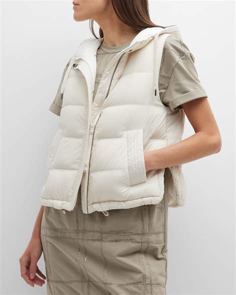 neiman marcus Burberry puffer vest